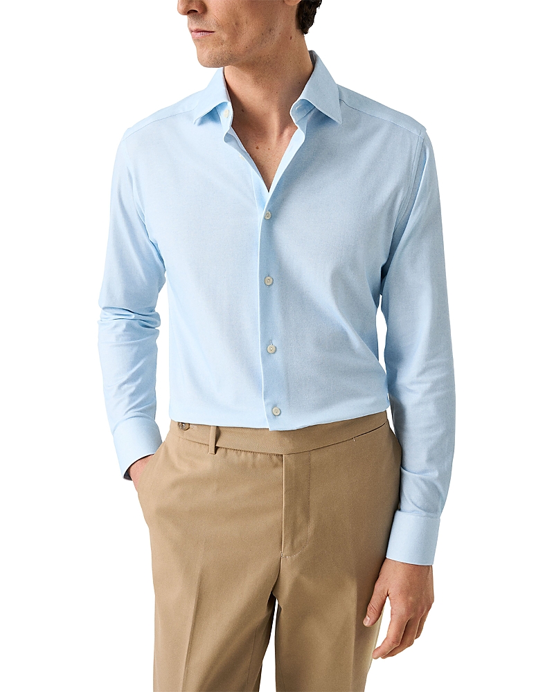 Eton Slim Fit Button-Front 4Flex Shirt