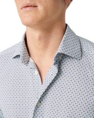 Slim Fit Button-Front 4Flex Shirt