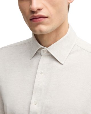 Hank Kent Printed Button-Front Shirt