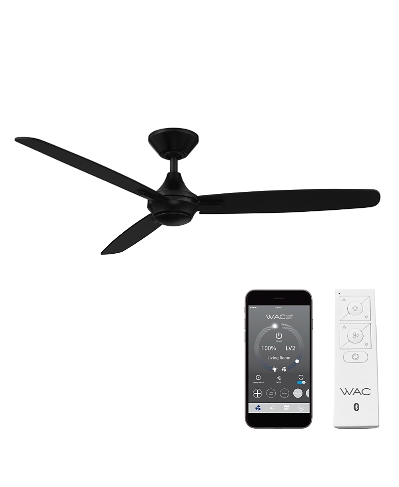 Photos - Fan Wac lighting Smart Blitzen 54in Indoor or Outdoor Smart Home Ceiling Fan 4D-A68E-4906C722BFDA