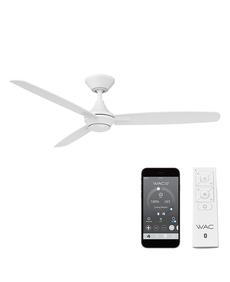 Photos - Fan Wac lighting Smart Blitzen 54in Indoor or Outdoor Smart Home Ceiling Fan 4D-A68E-4906C722BFDA