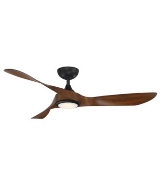 Smart Fans Swirl 54 in 3000K LED Indoor or Outdoor Smart Home Ceiling Fan