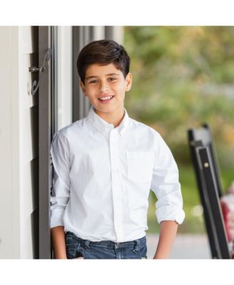 Boys&#39; Organic Poplin Button Down Shirt - Baby