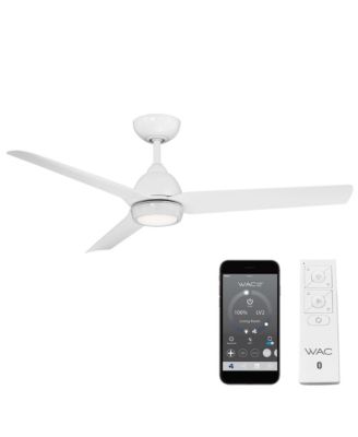  Smart Fans Mocha 54 in 3000K LED Indoor or Outdoor Smart Home Ceiling Fan