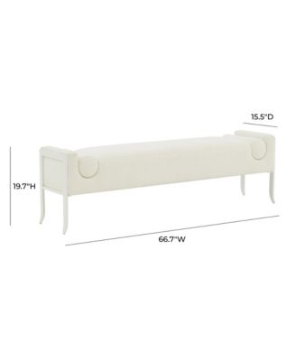 Ines Boucle Bench