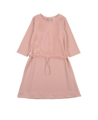 Girls' Mesh Sport 3/4 Sleeve Dress - Little Kid, Big Kid