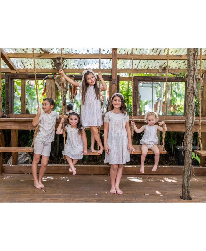 Girls' Lemon Blossom Dress - Little Kid