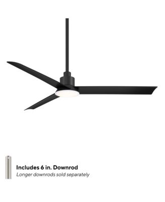 Smart Fans Flair 56in Selectable 2700-3000-4000-5000K LED Indoor or Outdoor Smart Home Ceiling Fan