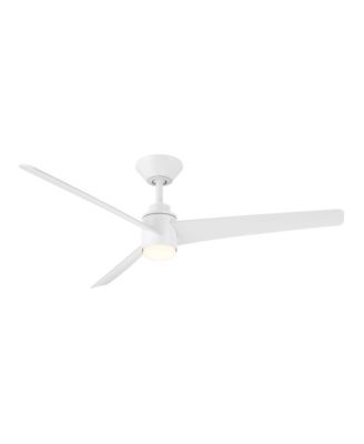 Smart Fans Novelle 52in Selectable 2700-3000-4000-5000K LED Indoor or Outdoor Smart Home Ceiling Fan
