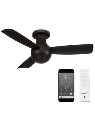 Smart Fans Orb 44in Indoor or Outdoor Flushmount Smart Compatible Ceiling Fan