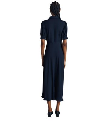 Wilma Crepe Midi Tea Dress