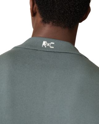 CHE ACCRA Textured Beaded Cuban Shirt