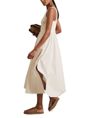 Kori Knit Cotton Mix Midi Dress