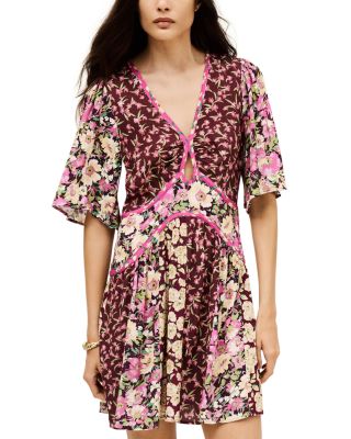 ba&sh - Indrea Keyhole Mini Dress