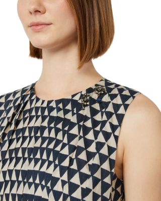 Eloise Ultramarine Cotton Dress