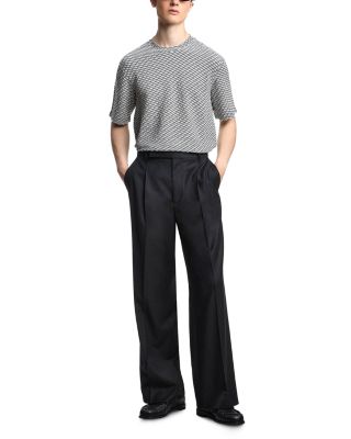 Regular Fit Jacquard Geo Motif Tee  