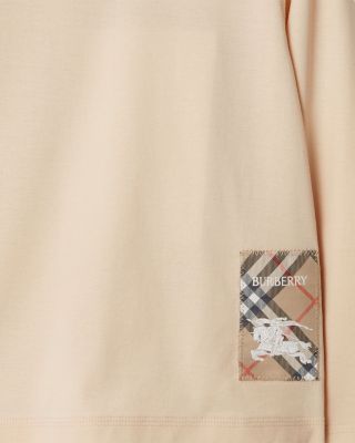 Boys' Check Label Cotton Top - Little Kid, Big Kid