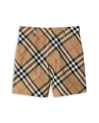 Boys' Check Cotton Shorts - Little Kid, Big Kid