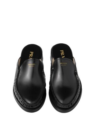  Women's Brushed Leather Mules