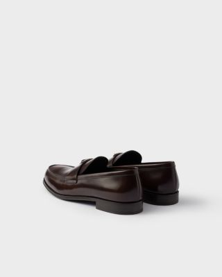  Brushed Leather Loafers
