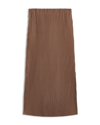 【海外限定】REISSスカート☆Pippa Pleated Jersey Midi Skirt, Reiss Pippa Pleated Jersey Midi Skirt, Chocolate