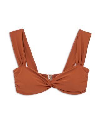 Hallie Twist Front Bikini Top