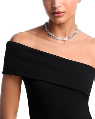 Luxe Collection Diamond Necklace in 14K White Gold, 10.0 tcw