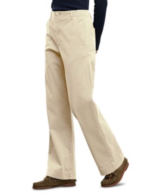 Wide Leg Chino Pants
