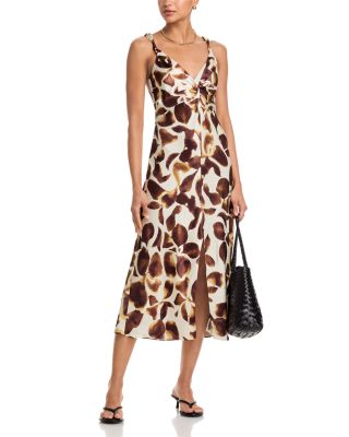 Viviana Twisted Midi Dress