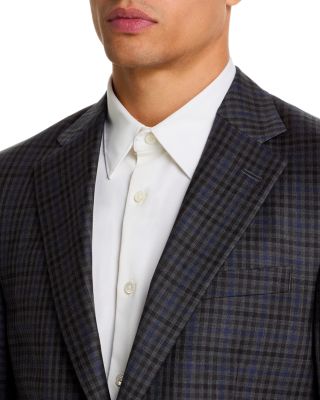 Flynn Check Windowpane Wool Regular Fit Sportscoat