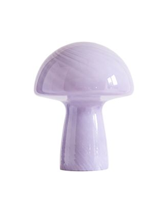 Petite Close Top Glass Mushroom Lamp