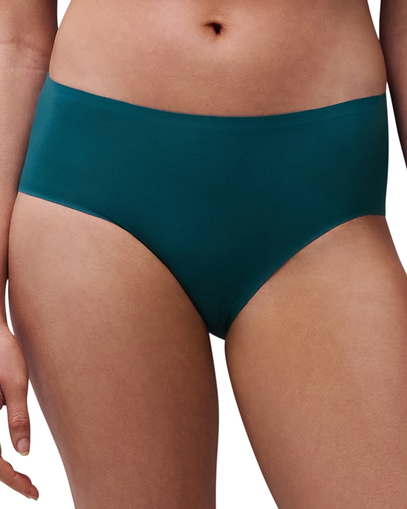 Chantelle Soft Stretch One-size Seamless Hipster In Green