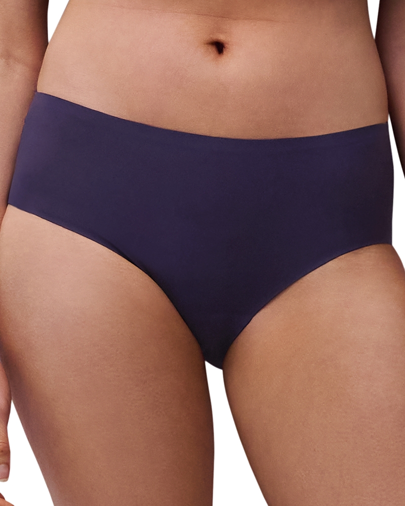 Chantelle Soft Stretch One-size Seamless Hipster In Purple