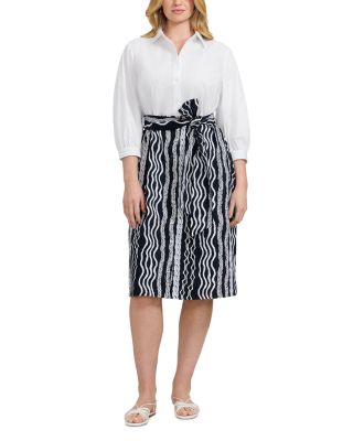 Foxcroft Plus - Plus Esther 34 Braid Dress