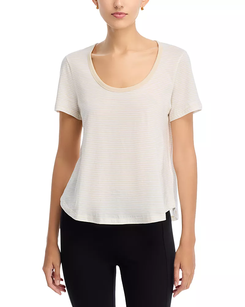 Majestic Filatures Cotton Short Sleeve Crewneck Tee