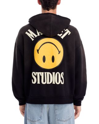 Double Smiley Graphic Hoodie