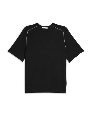 Contrast Wool Tee