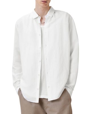 ALLSAINTS - Bandol Relaxed Fit Linen Shirt