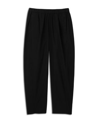 Pleated Lantern Ankle Pants