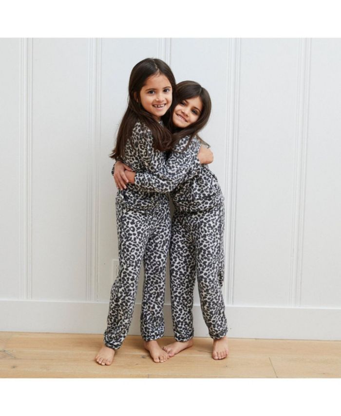 Unisex Hacci Loungewear Set Leopard Print - Baby
