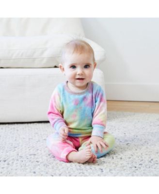  Unisex Hacci Loungewear Set in Tie Dye - Baby