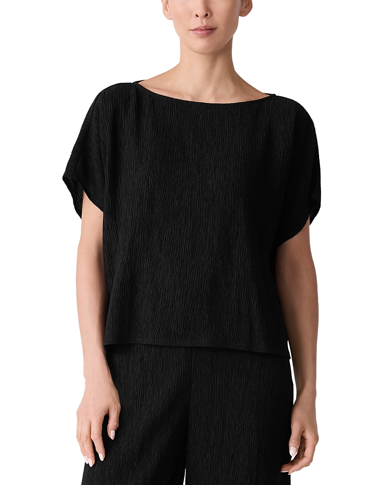 Eileen Fisher Crinkled Top