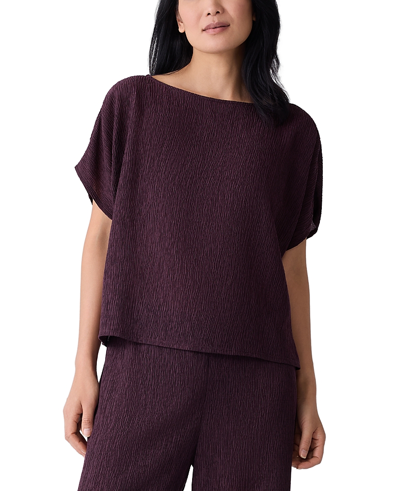 Eileen Fisher Crinkled Top