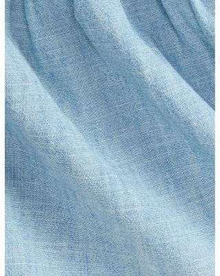 Polo Girls' Indigo Cotton Chambray Dress - Baby