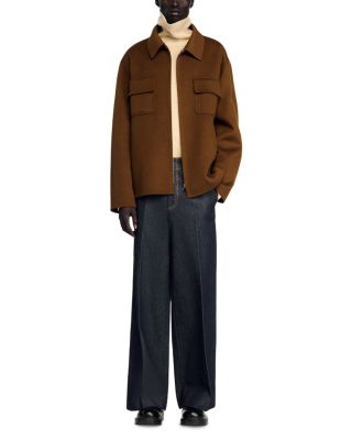 Dual Pocket Overshirt Jacket