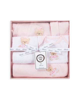 Girl' Sweet Bear Six Piece Gift Box Set - Baby