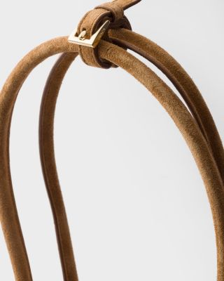 Bonnie Large Convertible Suede Shoulder Handbag