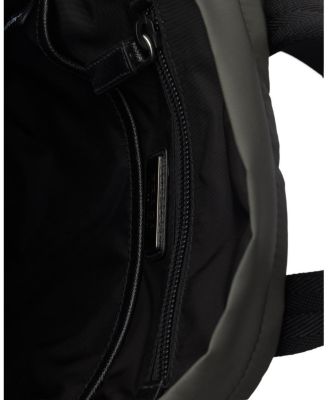 Re-Nylon And Saffiano Leather Backpack