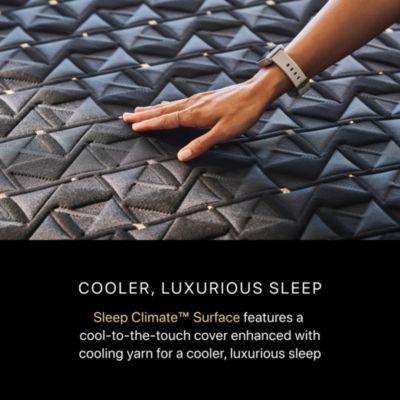 Black Hybrid Series Four Plush Apex Top Mattress