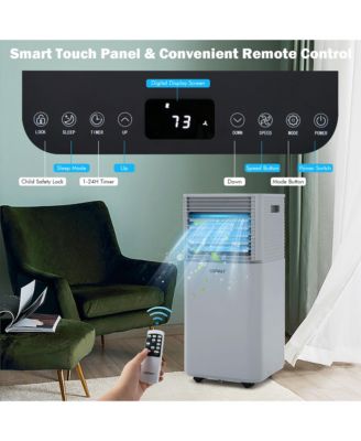  8000 BTU Portable Air Conditioner 3-in-1 Air Cooler w/Dehumidifier